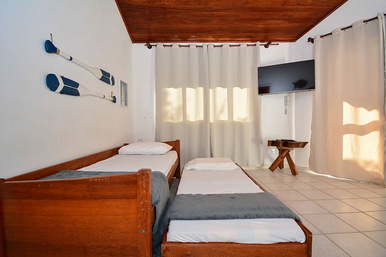 Apartamento a 150 metros da praia de Canasvieiras - NDI012