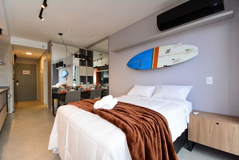 Studio em frente a UFSC e HU - Viva Trindade - VIVA 724A