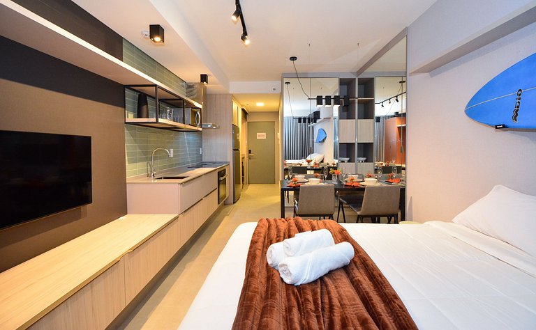 Studio em frente a UFSC e HU - Viva Trindade - VIVA 724A