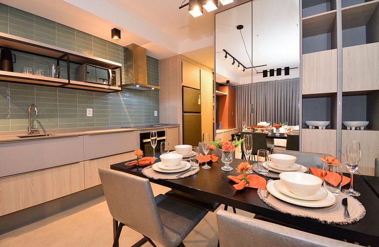 Studio em frente a UFSC e HU - Viva Trindade 724A