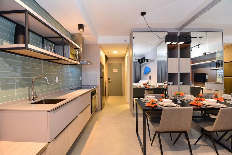 Studio em frente a UFSC e HU - Viva Trindade - VIVA 724A