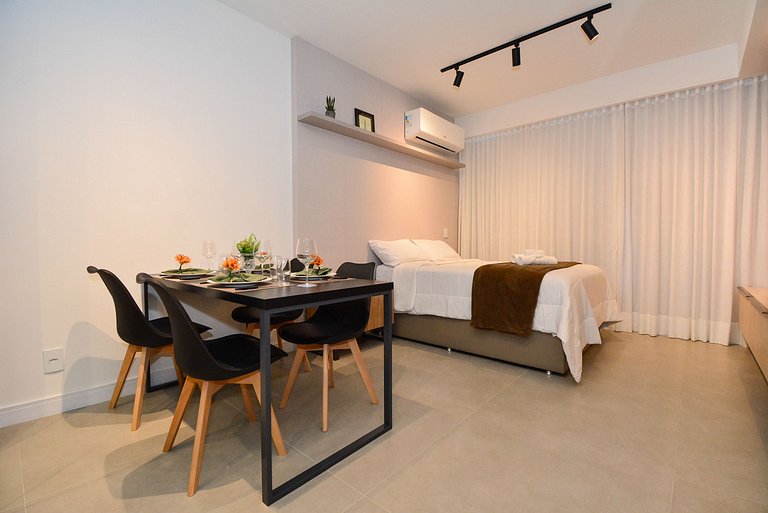 Studio em frente a UFSC e HU - Viva Trindade 504R