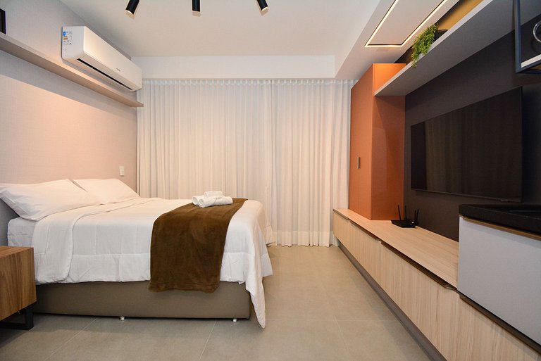 Studio em frente a UFSC e HU - Viva Trindade 504R