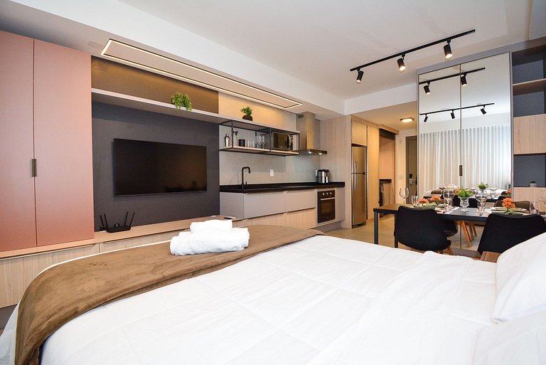 Studio em frente a UFSC e HU - Viva Trindade 504R