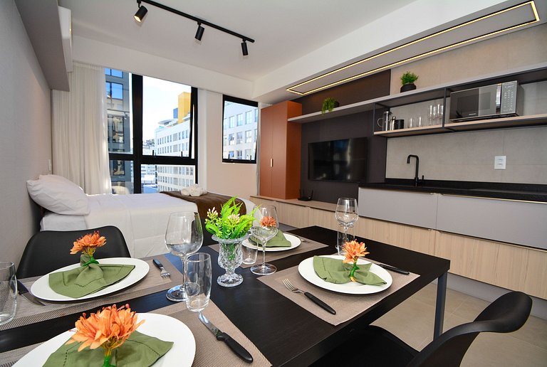 Studio em frente a UFSC e HU - Viva Trindade 504R