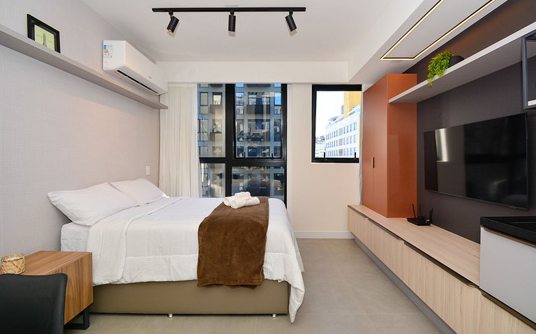 Studio em frente a UFSC e HU - Viva Trindade 504R