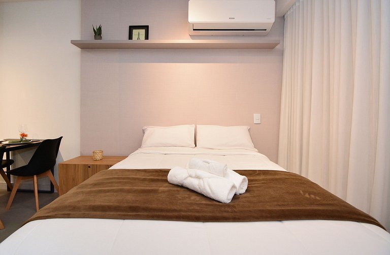 Studio em frente a UFSC e HU - Viva Trindade 504R