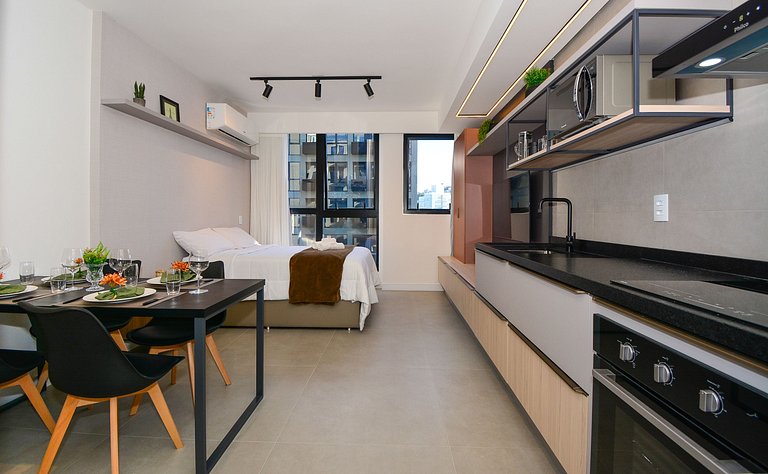 Studio em frente a UFSC e HU - Viva Trindade 504R