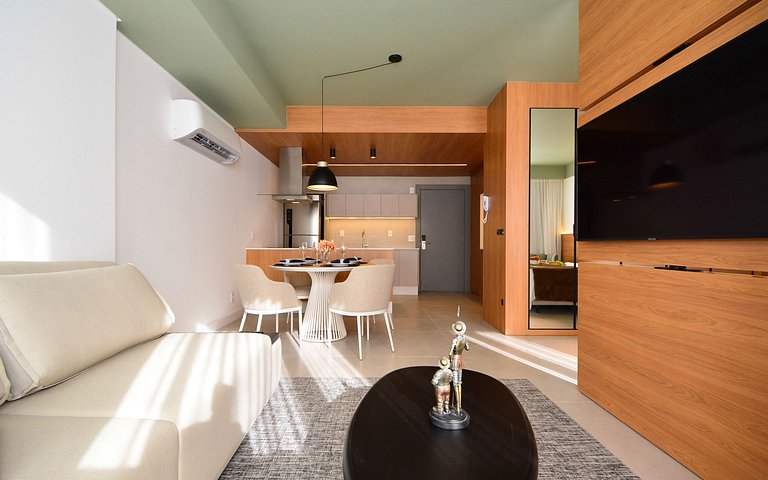 Luxuoso Studio em frente a UFSC e HU - VIVA 613R