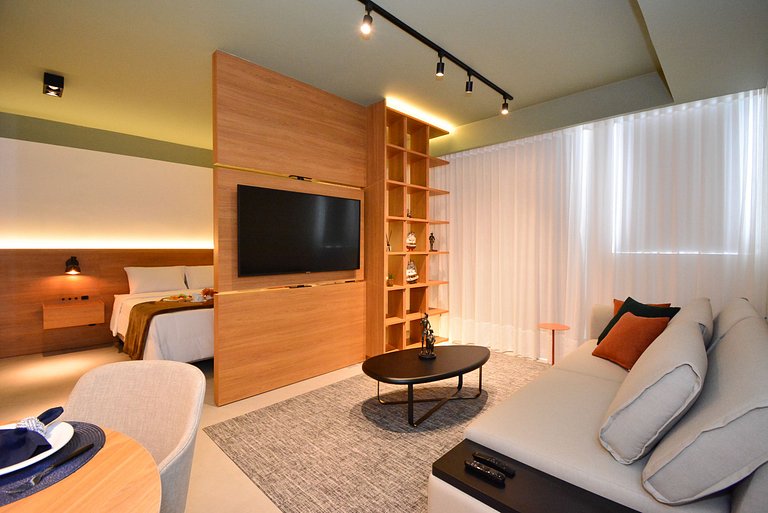 Luxuoso Studio em frente a UFSC e HU - VIVA 613R