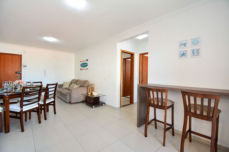 Amplo Apartanmento na Praia dos Ingleses - NIN013