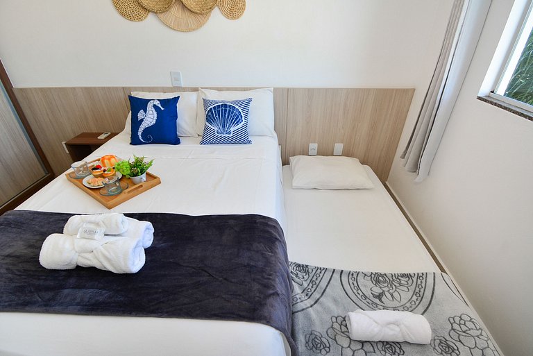 Amplo Apartanmento na Praia dos Ingleses - NIN013