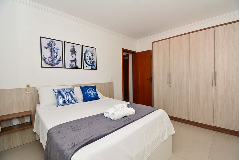 Amplo Apartanmento na Praia dos Ingleses - NIN013