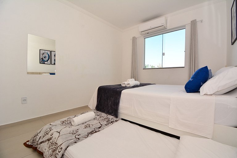 Amplo Apartanmento na Praia dos Ingleses - NIN013