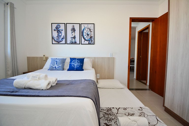 Amplo Apartanmento na Praia dos Ingleses - NIN013