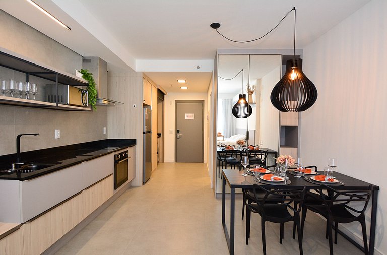 Studio em frente a UFSC e HU - Viva Trindade - VIVA 709A