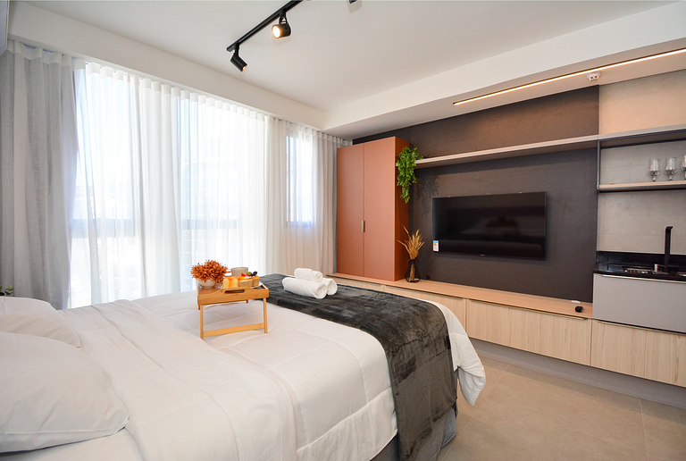 Studio em frente a UFSC e HU - Viva Trindade 709A