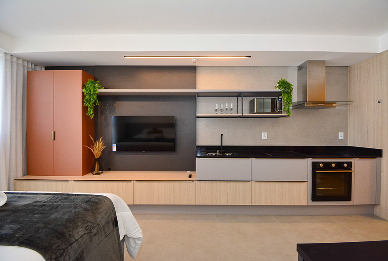 Studio em frente a UFSC e HU - Viva Trindade 709A