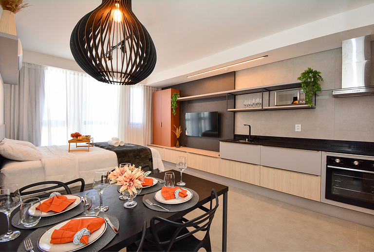 Studio em frente a UFSC e HU - Viva Trindade 709A