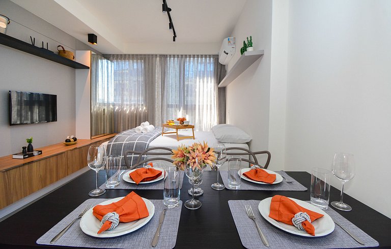 Studio em frente a UFSC e HU - Viva Trindade - VIVA 625A