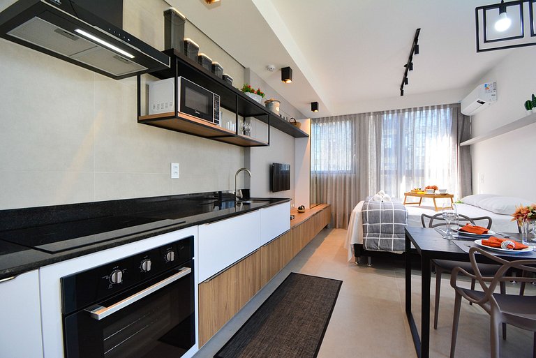 Studio em frente a UFSC e HU - Viva Trindade 625A