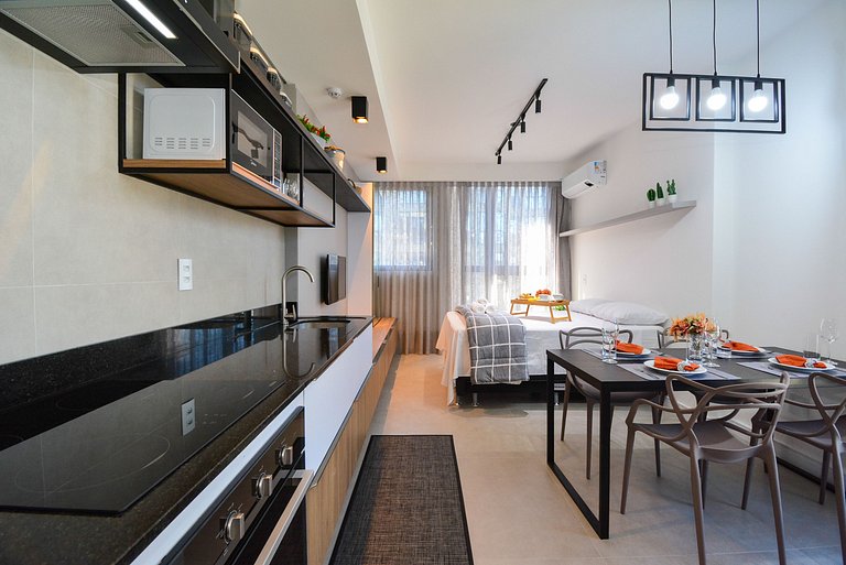 Studio em frente a UFSC e HU - Viva Trindade - VIVA 625A