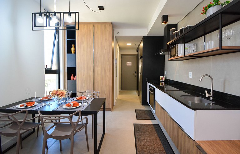 Studio em frente a UFSC e HU - Viva Trindade 625A