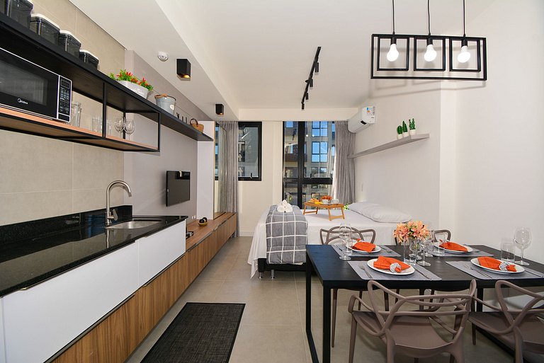 Studio em frente a UFSC e HU - Viva Trindade - VIVA 625A