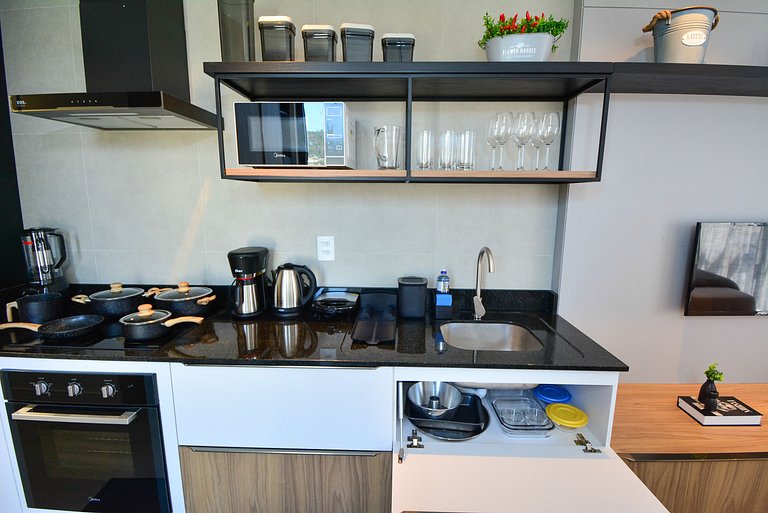 Studio em frente a UFSC e HU - Viva Trindade 625A