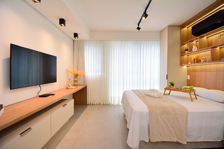 Elegante Studio em frente a UFSC e HU - VIVA 201R