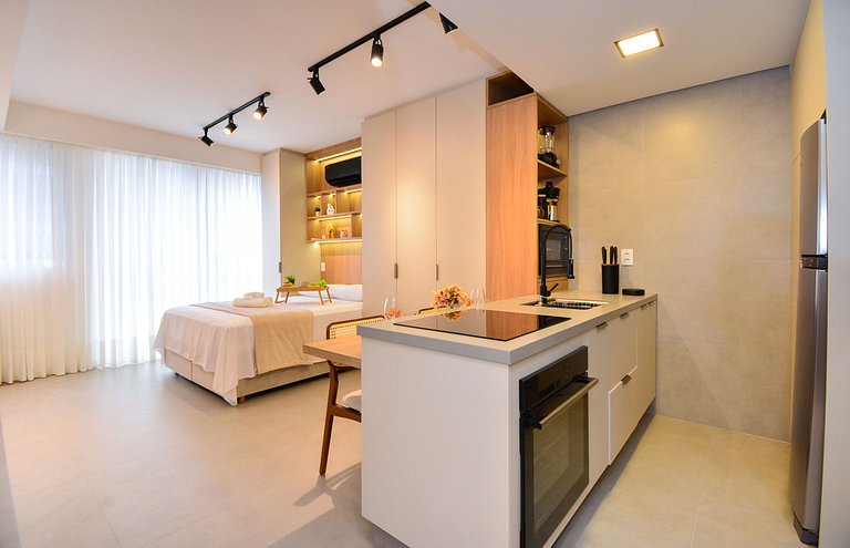 Elegante Studio em frente a UFSC e HU - VIVA 201R