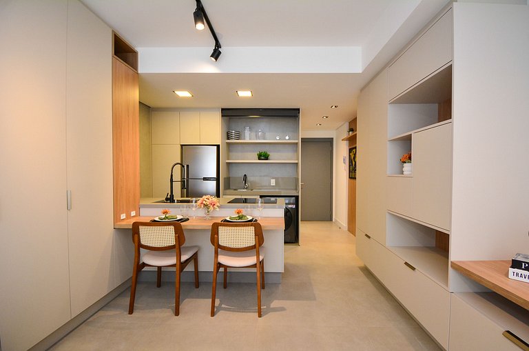 Elegante Studio em frente a UFSC e HU - VIVA 201R