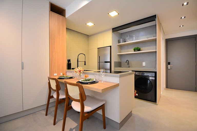 Elegante Studio em frente a UFSC e HU - VIVA 201R