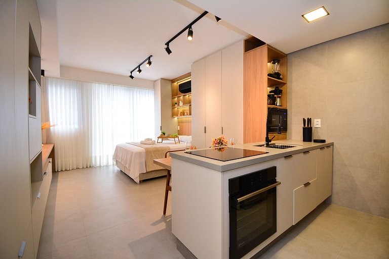 Elegante Studio em frente a UFSC e HU - VIVA 201R