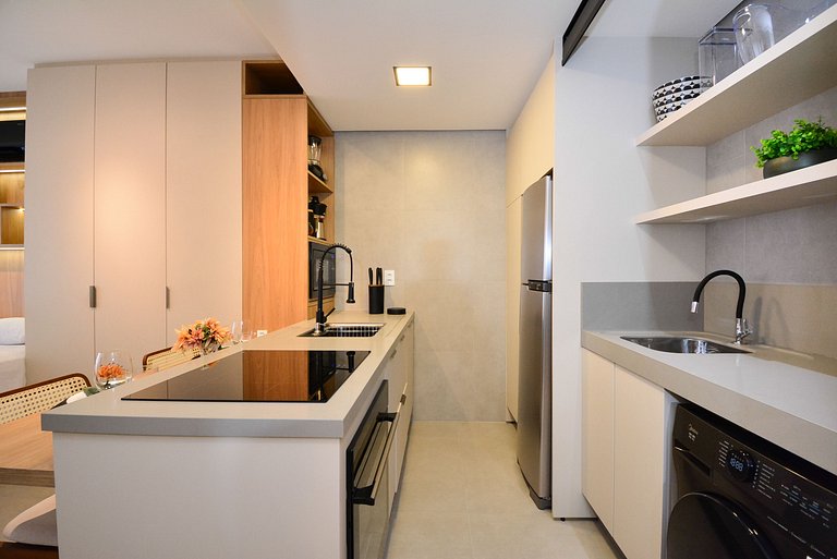 Elegante Studio em frente a UFSC e HU - VIVA 201R