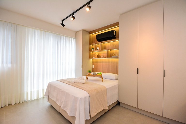 Elegante Studio em frente a UFSC e HU - VIVA 201R