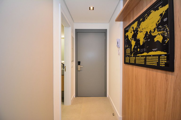 Elegante Studio em frente a UFSC e HU - VIVA 201R