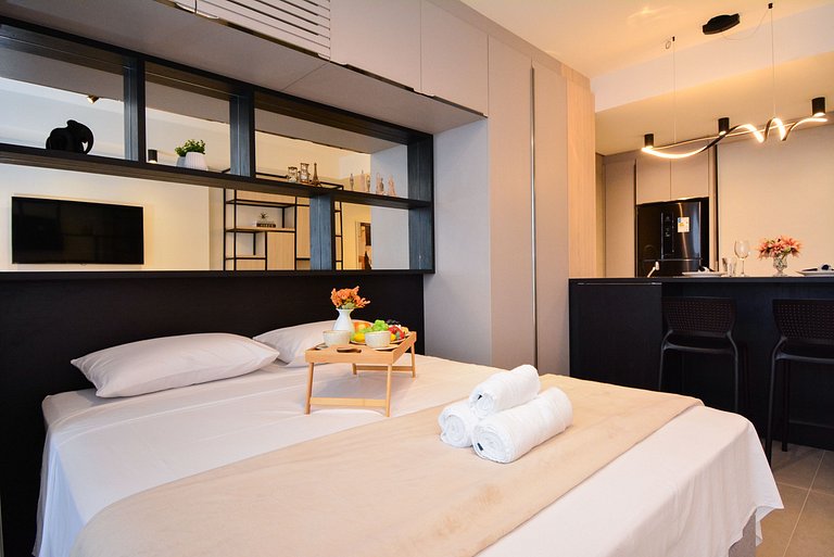 Studio em frente a UFSC e HU - VIVA 207R