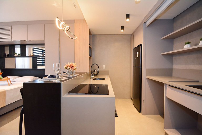 Studio em frente a UFSC e HU - VIVA 207R