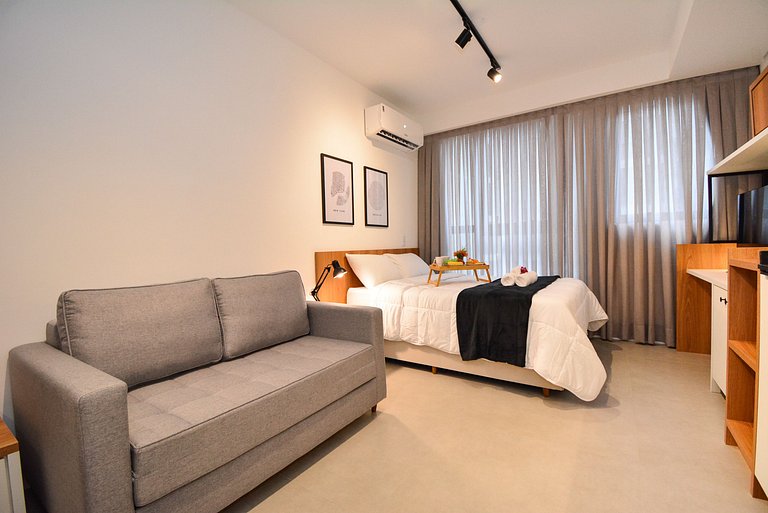 Studio em frente a UFSC e HU - Viva Trindade 319A