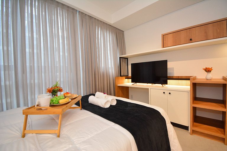 Studio em frente a UFSC e HU - Viva Trindade 319A