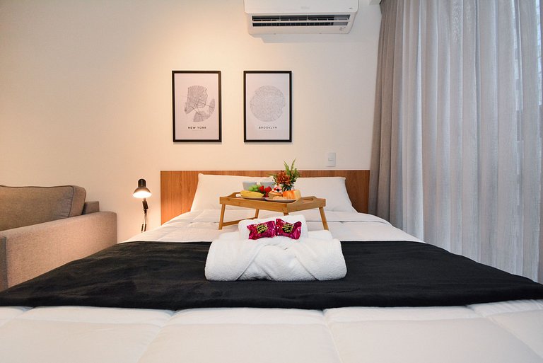 Studio em frente a UFSC e HU - Viva Trindade - VIVA 319A