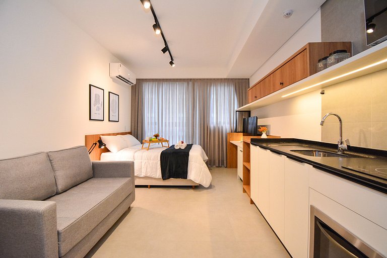 Studio em frente a UFSC e HU - Viva Trindade - VIVA 319A