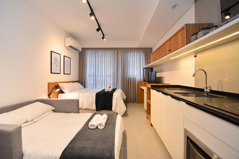 Studio em frente a UFSC e HU - Viva Trindade - VIVA 319A