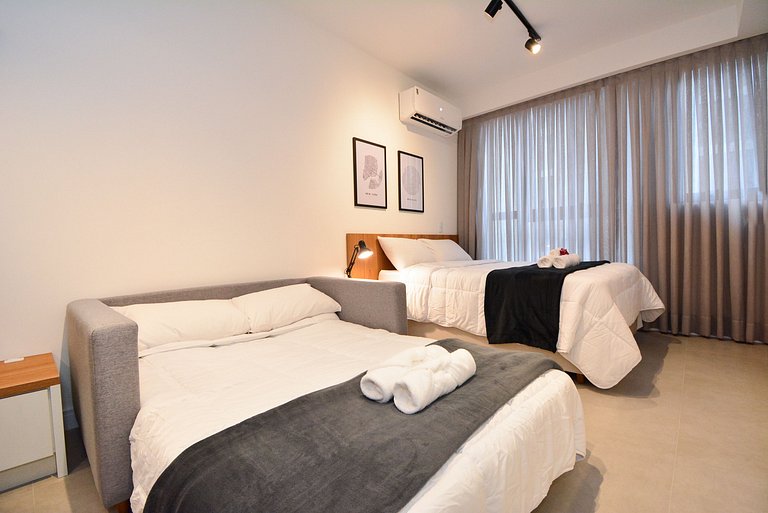 Studio em frente a UFSC e HU - Viva Trindade 319A