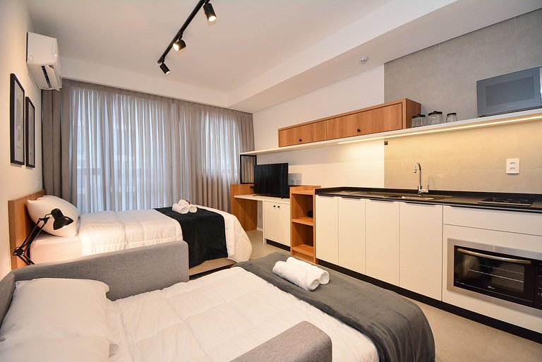 Studio em frente a UFSC e HU - Viva Trindade 319A