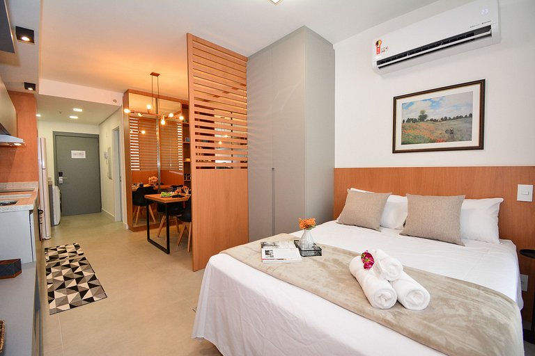 Studio em frente a UFSC e HU - 106A VIVA