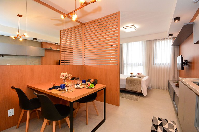 Studio em frente a UFSC e HU - 106A VIVA