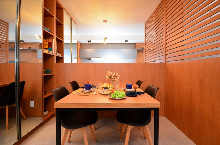 Studio em frente a UFSC e HU - 106A VIVA