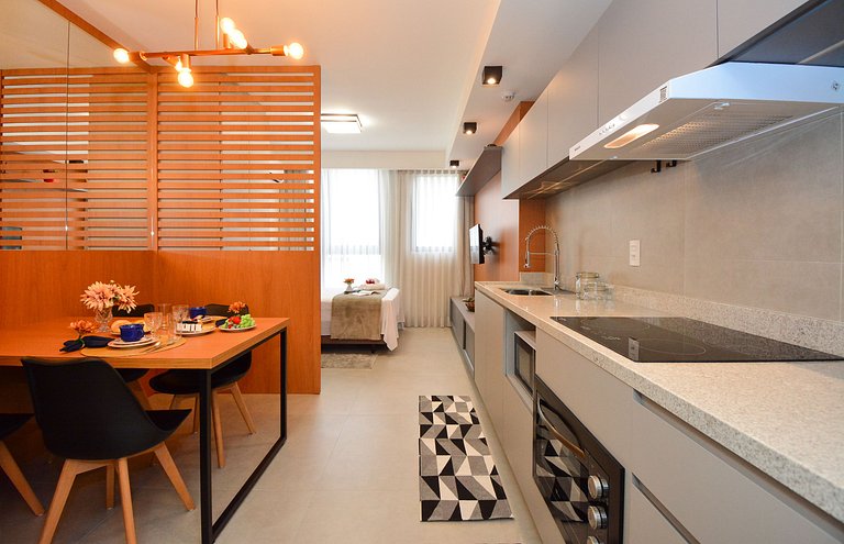 Studio em frente a UFSC e HU - 106A VIVA